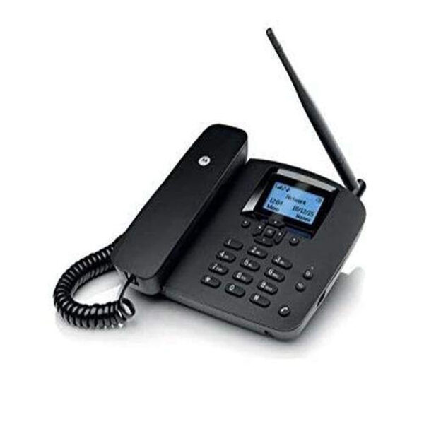 Black Motorola Gsm Fixed Wireless Phone