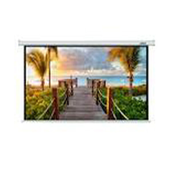 Logic 80 Inch MW Tubular Motor Screen with RF Remote LGS-80M