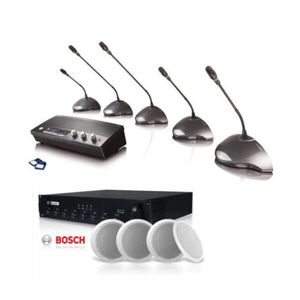 Powered Mixer Bosch Conference PA System