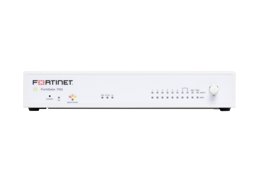 Fortinet FortiGate 70G network firewall appliance
