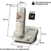 Panasonic KX-TG3711SX cordless landline phone