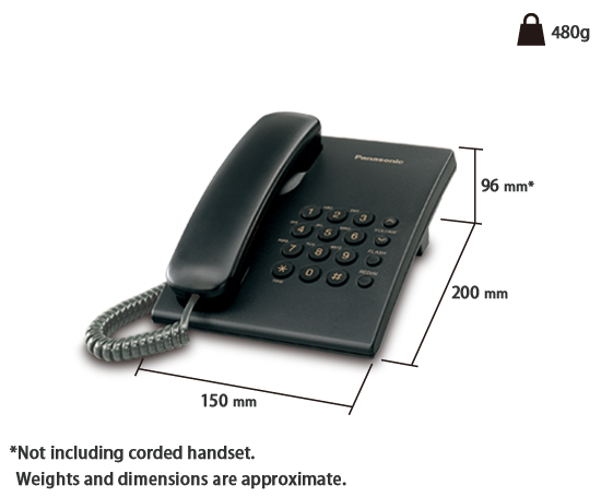 Panasonic KX-TS500MX corded landline telephone