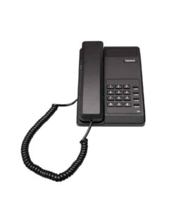 Beetel B11 corded black landline phone with handset and keypad