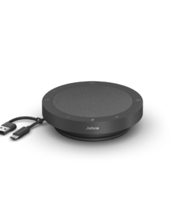 Jabra Speak2 40 wired conference speakerphone, dark grey