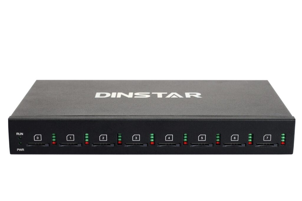 Dinstar UC 2000-VE-8G ( 8 Port GSM Gateway )